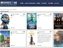 Tablet Screenshot of movies-4k.com
